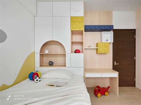 房間衣櫃擺設 小孩房設計